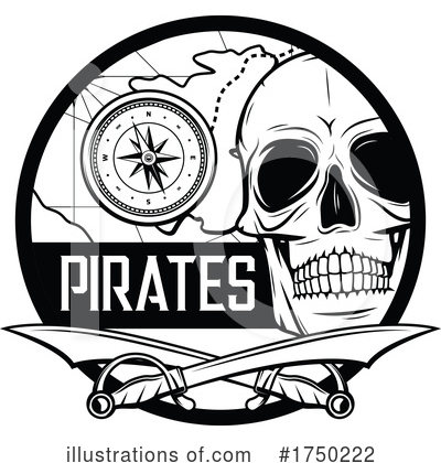 Royalty-Free (RF) Pirate Clipart Illustration by Vector Tradition SM - Stock Sample #1750222