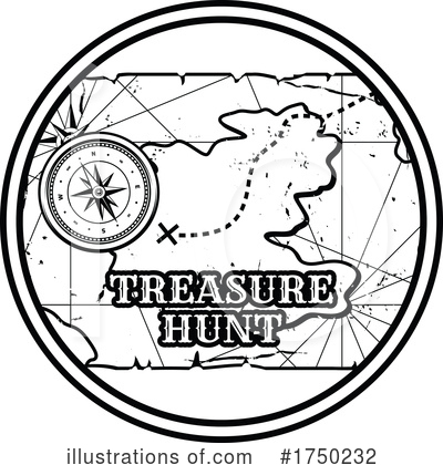 Treasure Hunting Clipart #1750232 by Vector Tradition SM