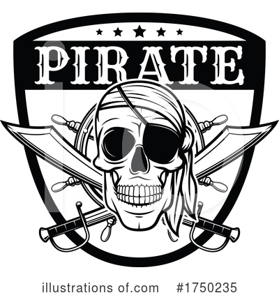 Royalty-Free (RF) Pirate Clipart Illustration by Vector Tradition SM - Stock Sample #1750235