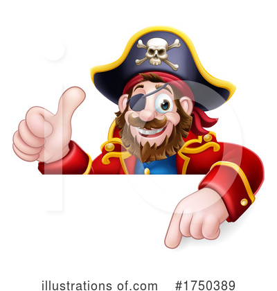 Royalty-Free (RF) Pirate Clipart Illustration by AtStockIllustration - Stock Sample #1750389
