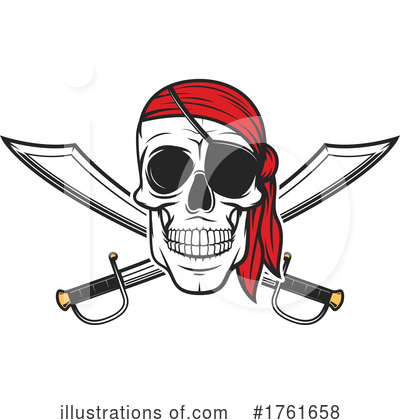 Pirate Clipart #1761658 by Vector Tradition SM