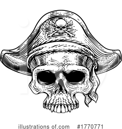 Royalty-Free (RF) Pirate Clipart Illustration by AtStockIllustration - Stock Sample #1770771