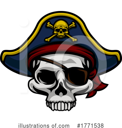 Royalty-Free (RF) Pirate Clipart Illustration by AtStockIllustration - Stock Sample #1771538
