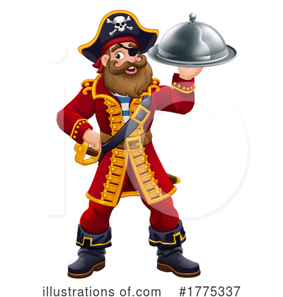 Royalty-Free (RF) Pirate Clipart Illustration by AtStockIllustration - Stock Sample #1775337
