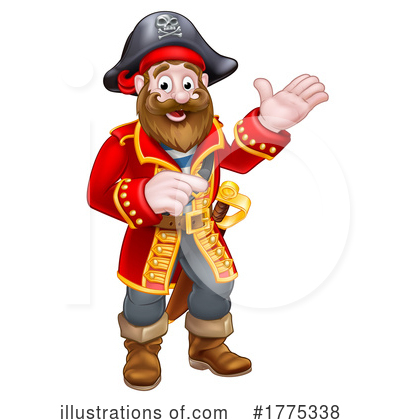 Royalty-Free (RF) Pirate Clipart Illustration by AtStockIllustration - Stock Sample #1775338