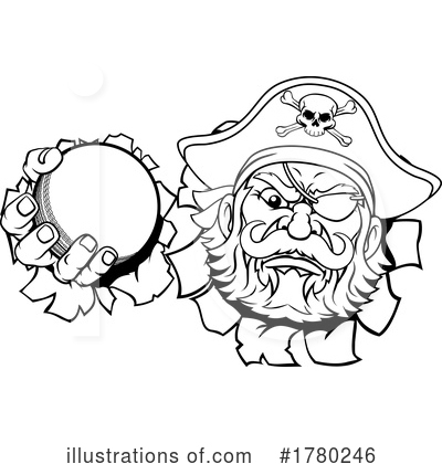 Royalty-Free (RF) Pirate Clipart Illustration by AtStockIllustration - Stock Sample #1780246