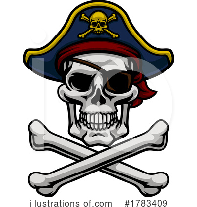 Royalty-Free (RF) Pirate Clipart Illustration by AtStockIllustration - Stock Sample #1783409