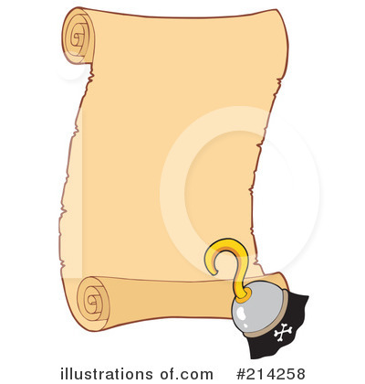 Royalty-Free (RF) Pirate Clipart Illustration by visekart - Stock Sample #214258