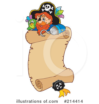 Royalty-Free (RF) Pirate Clipart Illustration by visekart - Stock Sample #214414