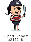 Pirate Clipart #215218 by Cory Thoman