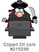 Pirate Clipart #215295 by Cory Thoman