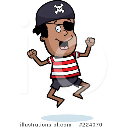 Royalty-Free (RF) Pirate Clipart Illustration by Cory Thoman - Stock Sample #224070