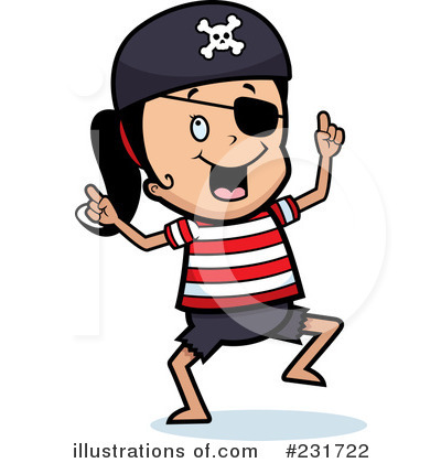 Royalty-Free (RF) Pirate Clipart Illustration by Cory Thoman - Stock Sample #231722