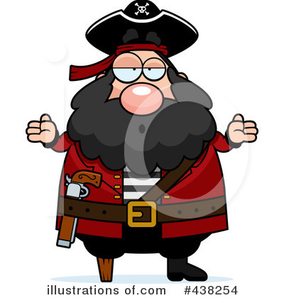 Royalty-Free (RF) Pirate Clipart Illustration by Cory Thoman - Stock Sample #438254
