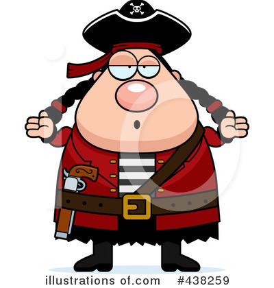Royalty-Free (RF) Pirate Clipart Illustration by Cory Thoman - Stock Sample #438259