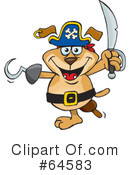Pirate Clipart #64583 by Dennis Holmes Designs