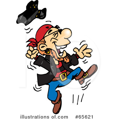 Royalty-Free (RF) Pirate Clipart Illustration by Dennis Holmes Designs - Stock Sample #65621