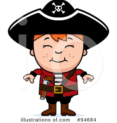Royalty-Free (RF) Pirate Clipart Illustration by Cory Thoman - Stock Sample #94684