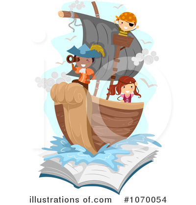 Pirate Ship Clipart #1070054 by BNP Design Studio