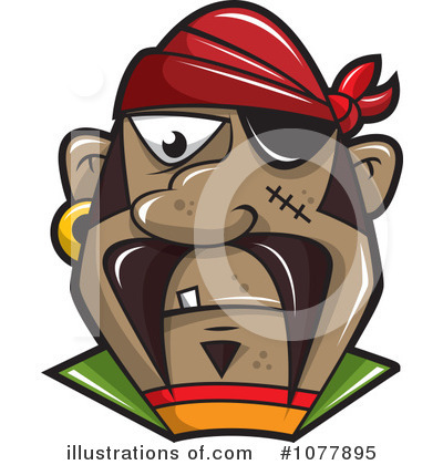 Royalty-Free (RF) Pirates Clipart Illustration by jtoons - Stock Sample #1077895