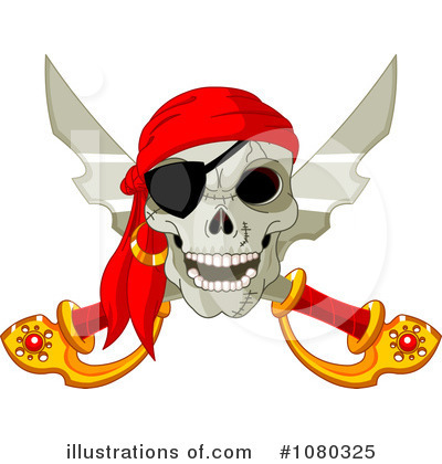 Skull Clipart #1080325 by Pushkin