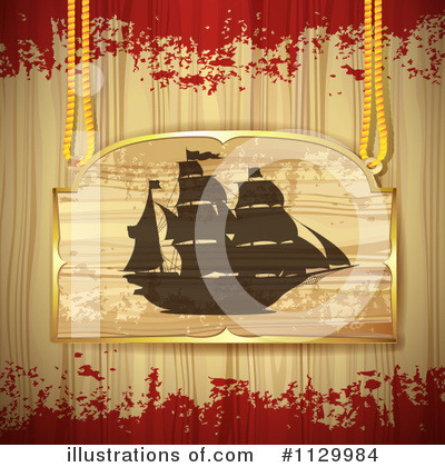 Royalty-Free (RF) Pirates Clipart Illustration by merlinul - Stock Sample #1129984