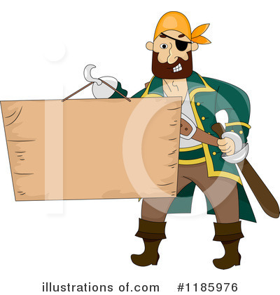 Royalty-Free (RF) Pirates Clipart Illustration by BNP Design Studio - Stock Sample #1185976