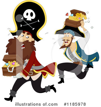 Royalty-Free (RF) Pirates Clipart Illustration by BNP Design Studio - Stock Sample #1185978