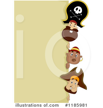 Royalty-Free (RF) Pirates Clipart Illustration by BNP Design Studio - Stock Sample #1185981