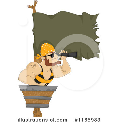 Royalty-Free (RF) Pirates Clipart Illustration by BNP Design Studio - Stock Sample #1185983
