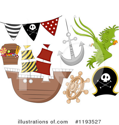 Royalty-Free (RF) Pirates Clipart Illustration by BNP Design Studio - Stock Sample #1193527