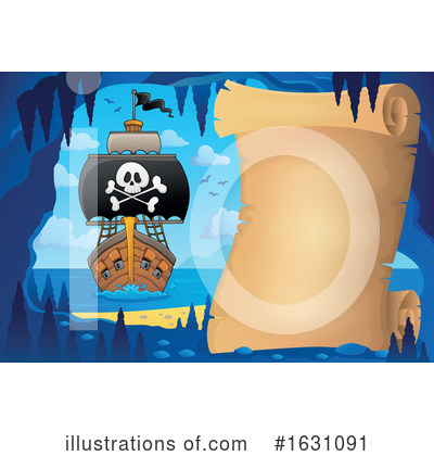 Royalty-Free (RF) Pirates Clipart Illustration by visekart - Stock Sample #1631091