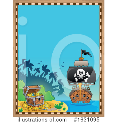 Royalty-Free (RF) Pirates Clipart Illustration by visekart - Stock Sample #1631095