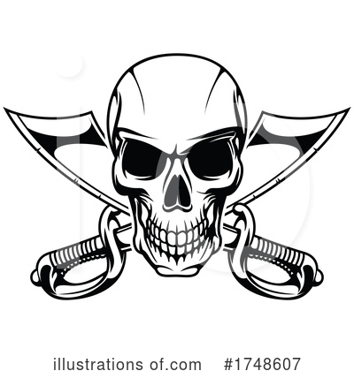 Royalty-Free (RF) Pirates Clipart Illustration by Vector Tradition SM - Stock Sample #1748607