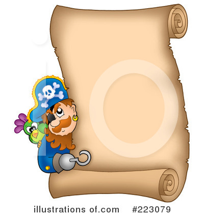 Royalty-Free (RF) Pirates Clipart Illustration by visekart - Stock Sample #223079