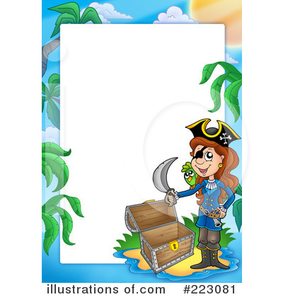 Royalty-Free (RF) Pirates Clipart Illustration by visekart - Stock Sample #223081