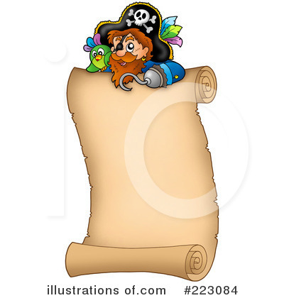 Royalty-Free (RF) Pirates Clipart Illustration by visekart - Stock Sample #223084