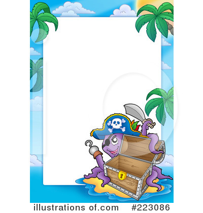 Royalty-Free (RF) Pirates Clipart Illustration by visekart - Stock Sample #223086