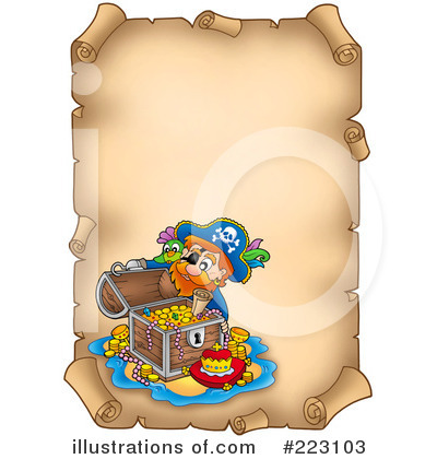 Royalty-Free (RF) Pirates Clipart Illustration by visekart - Stock Sample #223103
