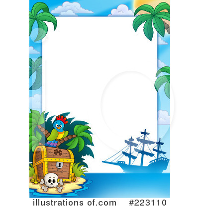 Royalty-Free (RF) Pirates Clipart Illustration by visekart - Stock Sample #223110