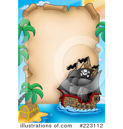 Royalty-Free (RF) Pirates Clipart Illustration by visekart - Stock Sample #223112