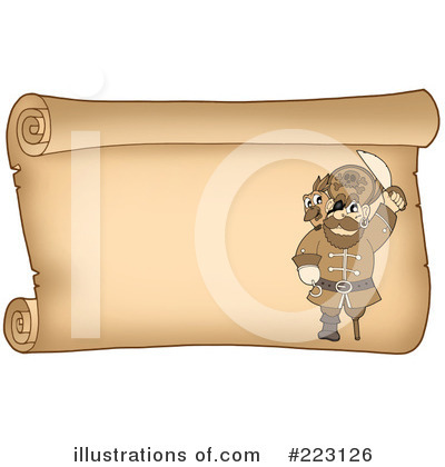 Royalty-Free (RF) Pirates Clipart Illustration by visekart - Stock Sample #223126