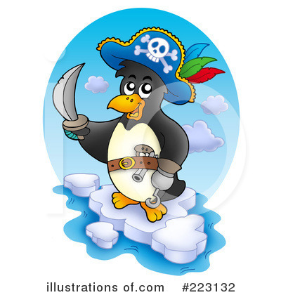 Royalty-Free (RF) Pirates Clipart Illustration by visekart - Stock Sample #223132