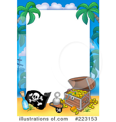 Royalty-Free (RF) Pirates Clipart Illustration by visekart - Stock Sample #223153
