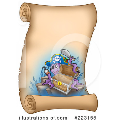 Royalty-Free (RF) Pirates Clipart Illustration by visekart - Stock Sample #223155