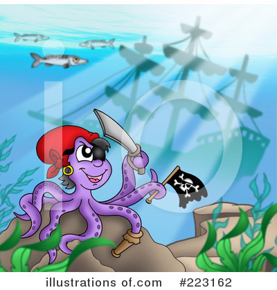 Sunken Ship Clipart #223162 by visekart