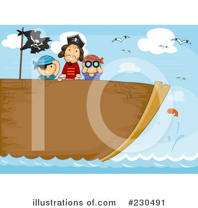 Royalty-Free (RF) Pirates Clipart Illustration by BNP Design Studio - Stock Sample #230491