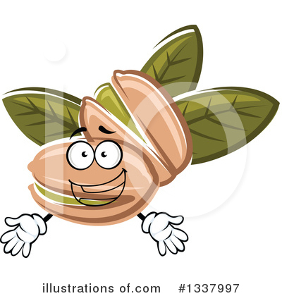 Royalty-Free (RF) Pistachio Clipart Illustration by Vector Tradition SM - Stock Sample #1337997
