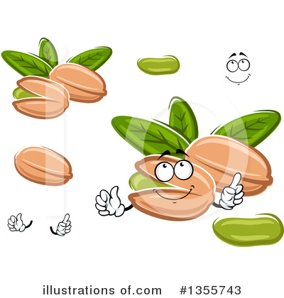 Royalty-Free (RF) Pistachio Clipart Illustration by Vector Tradition SM - Stock Sample #1355743
