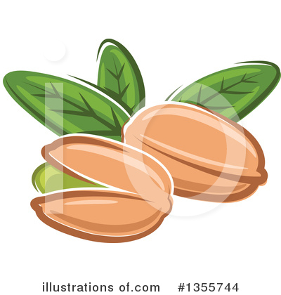 Pistachio Clipart #1355744 by Vector Tradition SM